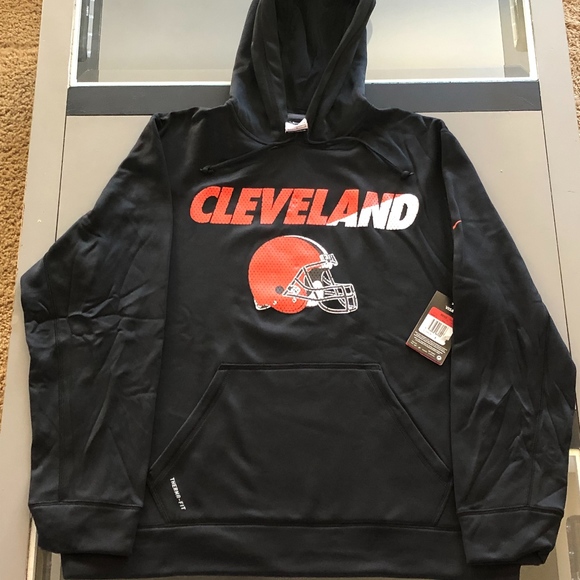 nike browns hoodie